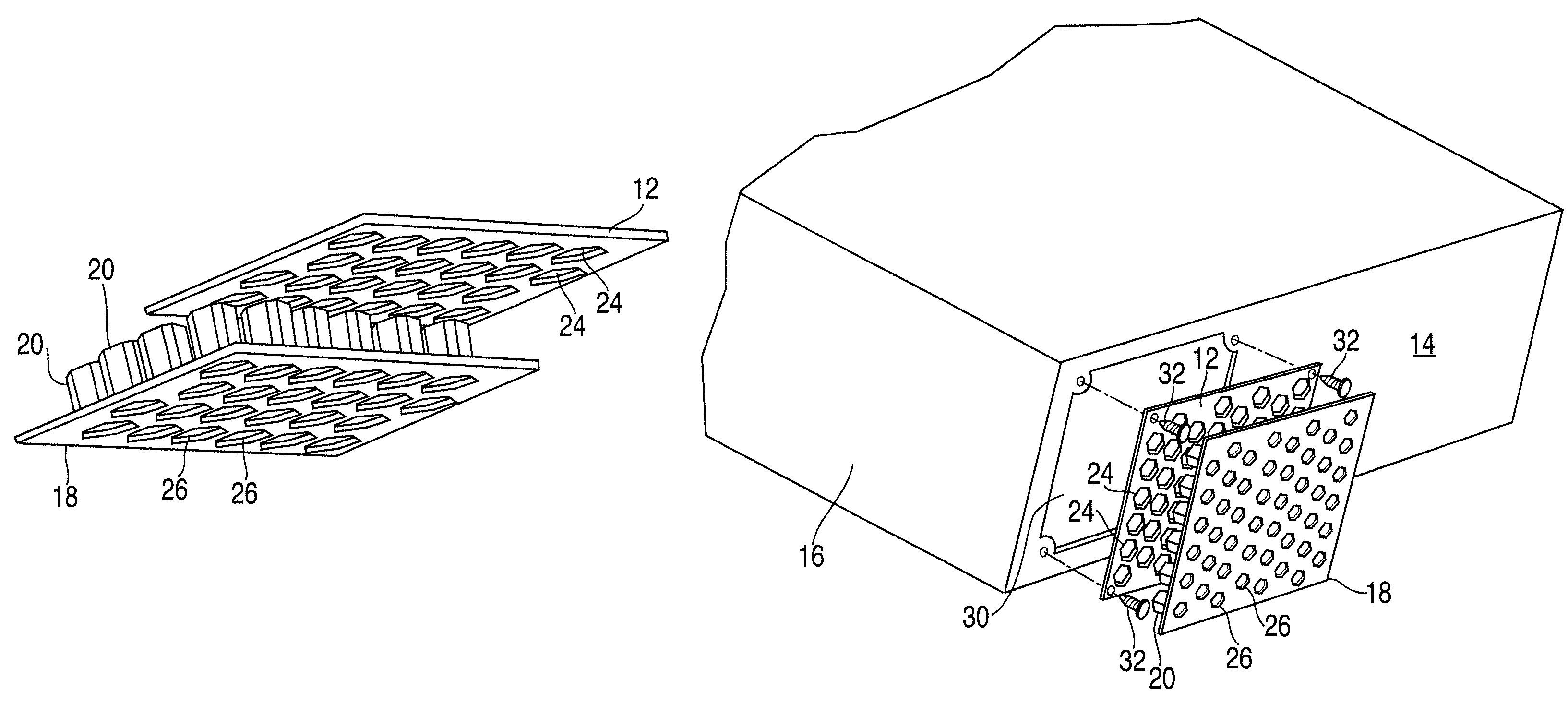 Apparatus for improving server electromagnetic shielding