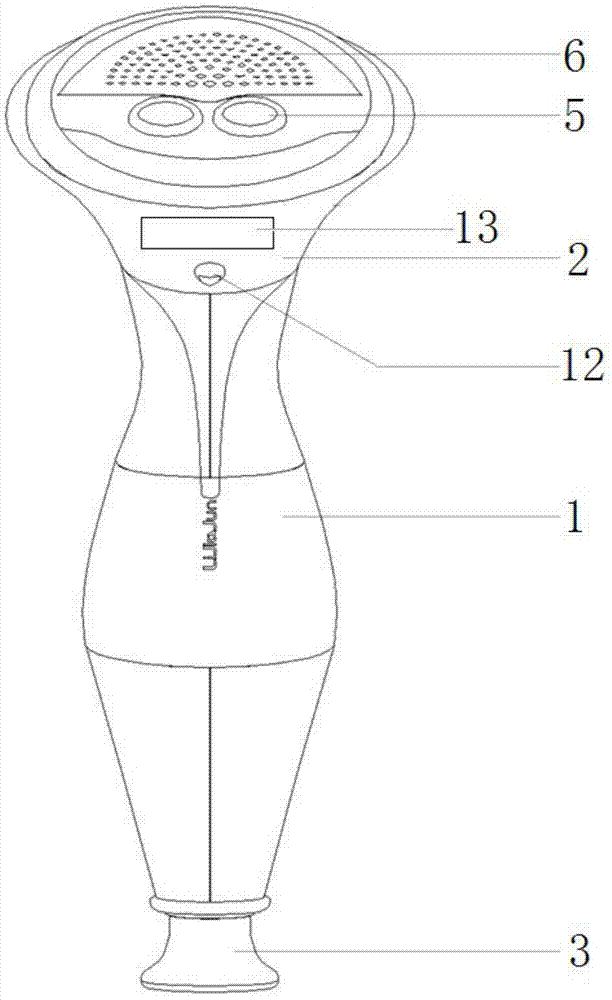 Air trombone toy for children