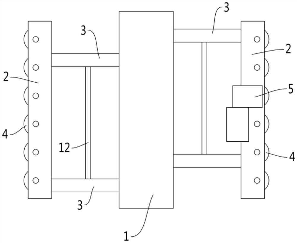 Underground pipeline in-well image survey measuring instrument