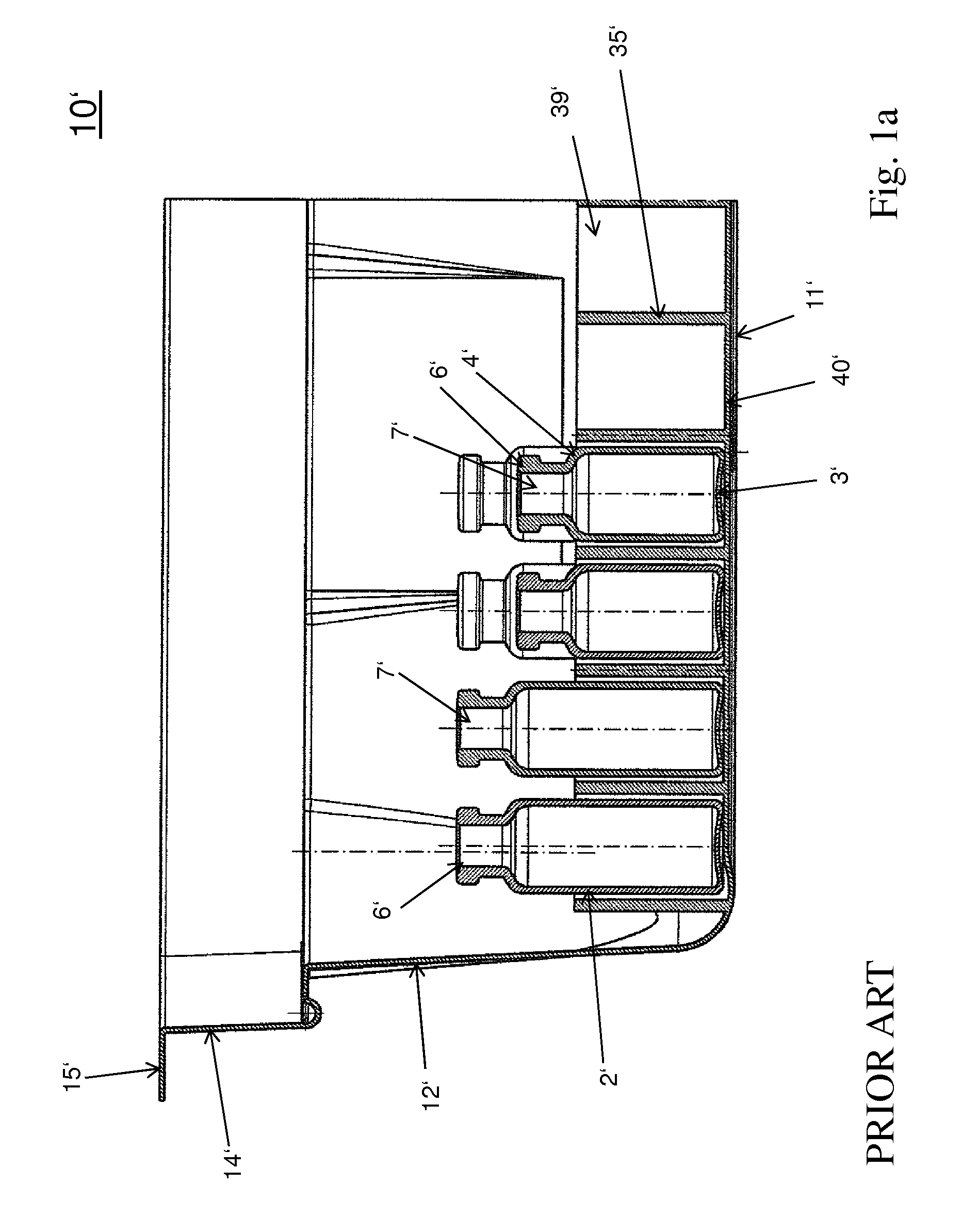 Process for handling or processing containers for medical or pharmaceutical applications and carrier and transport or packaging container thereof