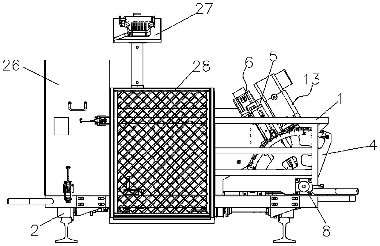 Programmable intelligent rail polishing vehicle