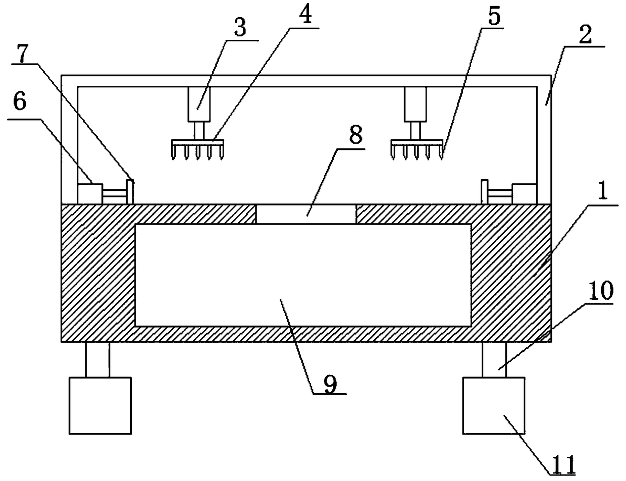 Slicing device used for traditional Chinese medicine processing