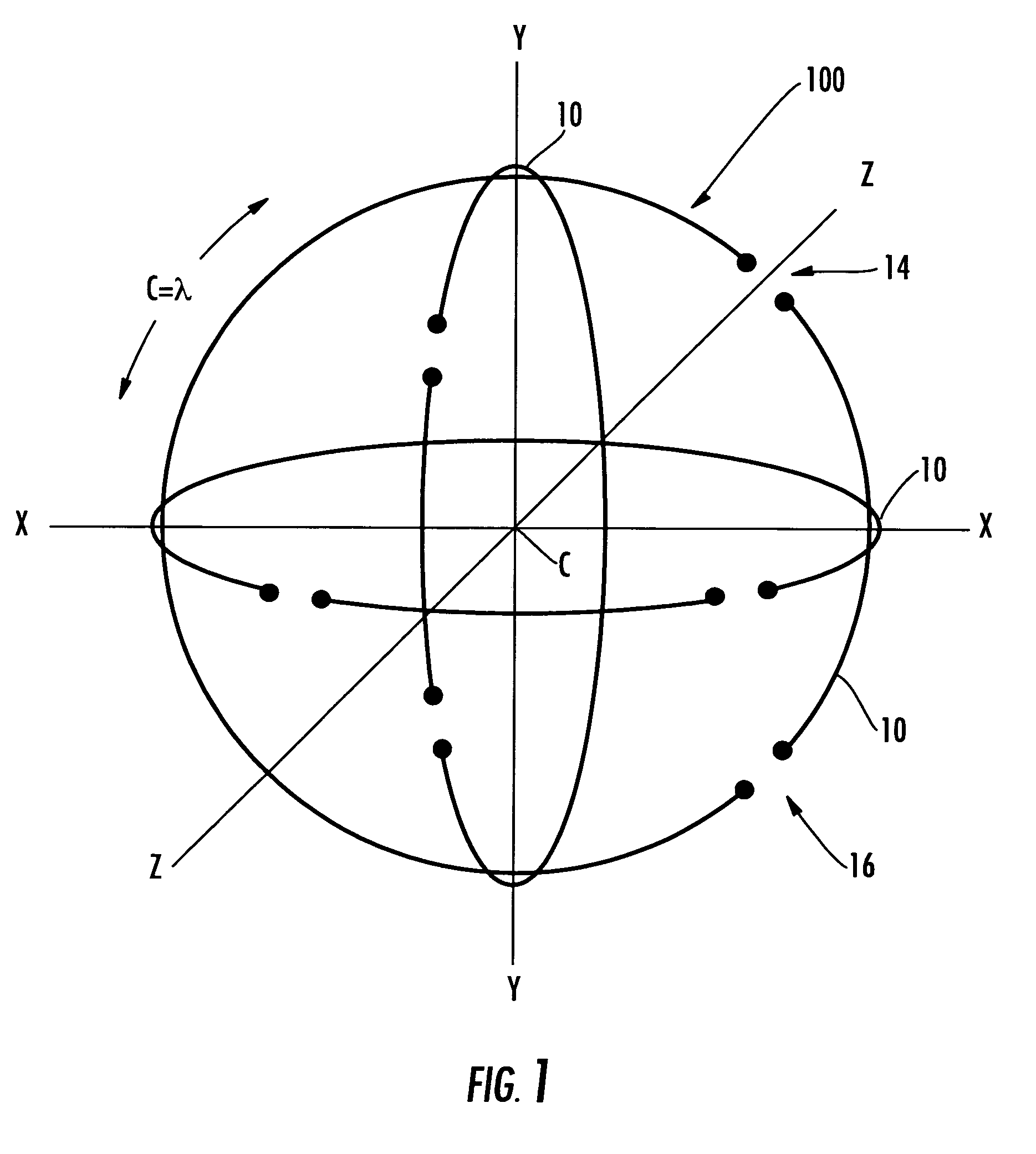 Polarization-diverse antenna array and associated methods