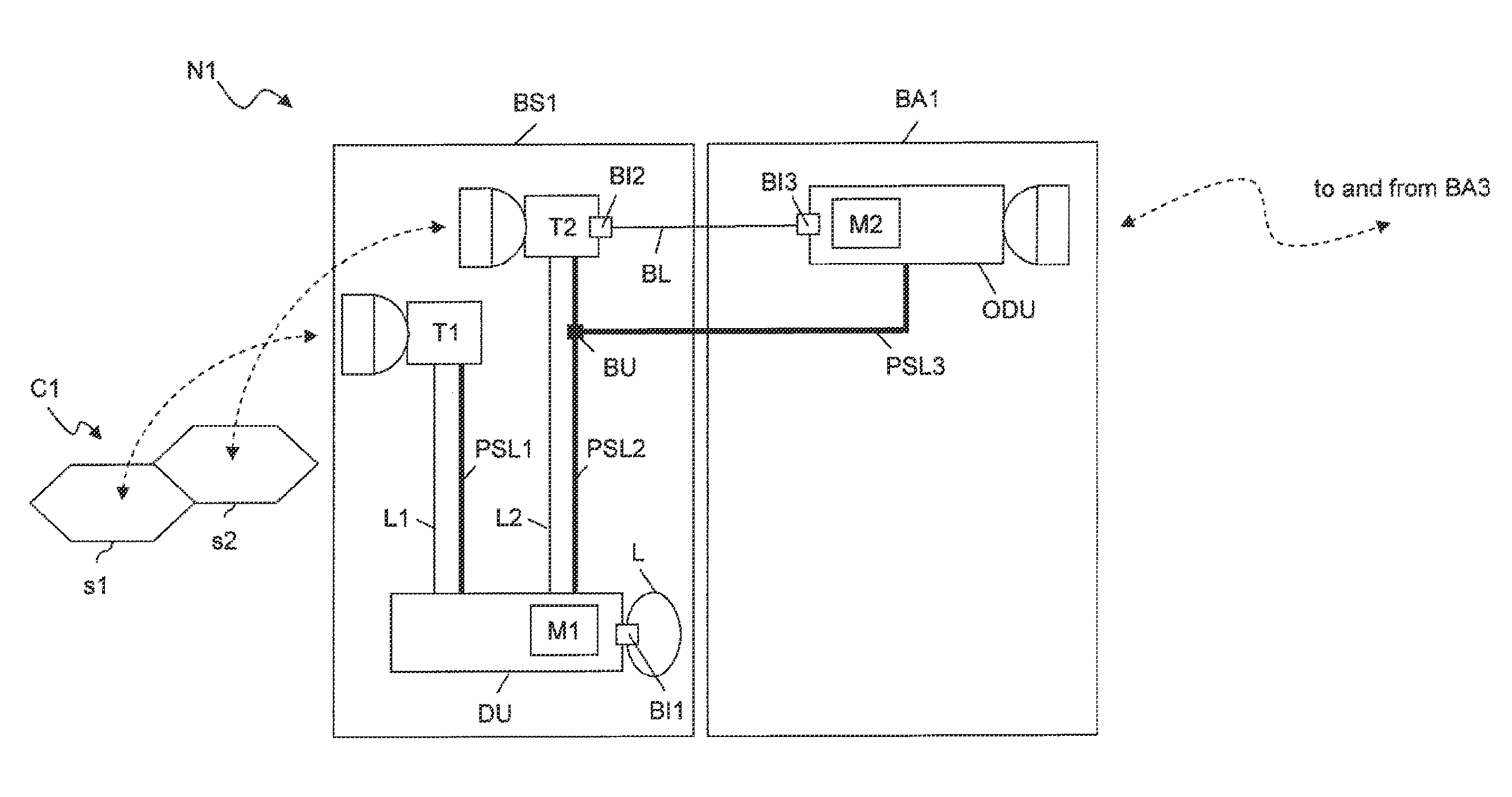 Node for a radio access network