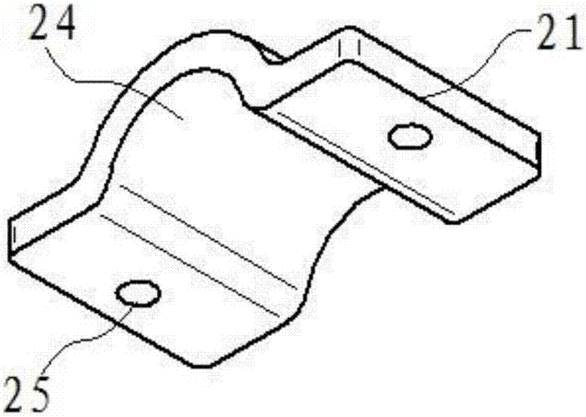 Force measurement steering wheel installing mechanism