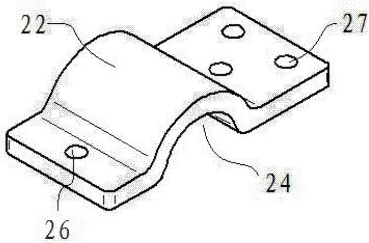 Force measurement steering wheel installing mechanism