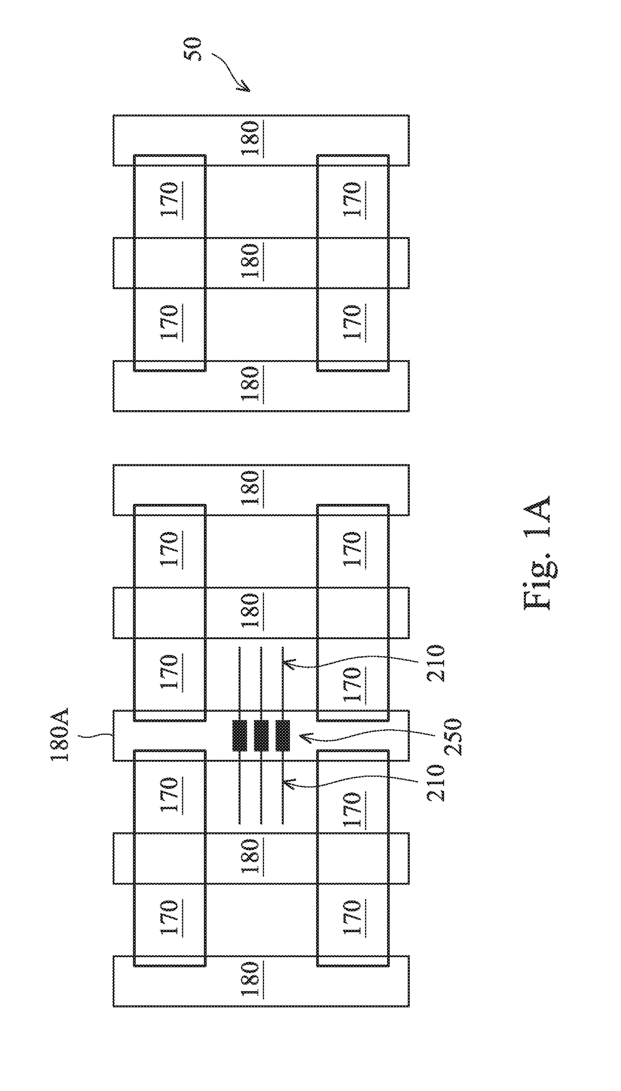 Monolithic 3D integration inter-tier vias insertion scheme and associated layout structure