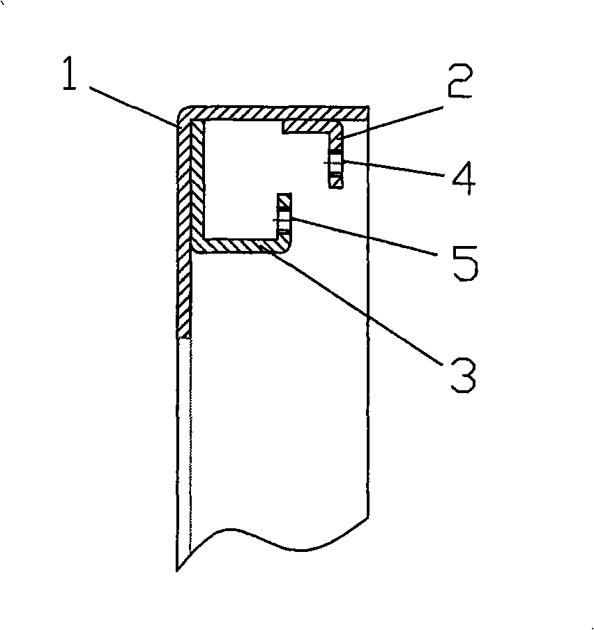 Sheet-metal screen panel of back projected television and manufacture method thereof