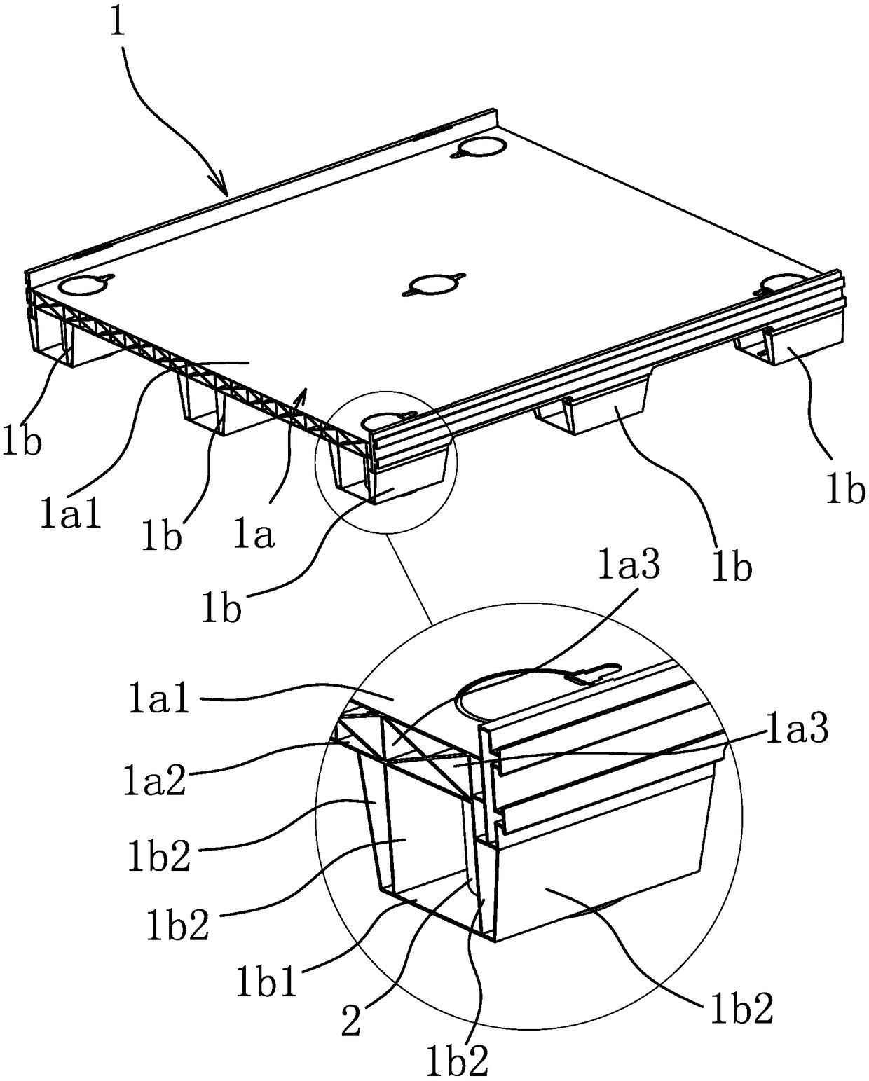 Logistics tray