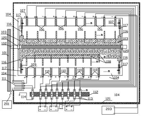 Device allowing battery packs to switch between series connection and parallel connection