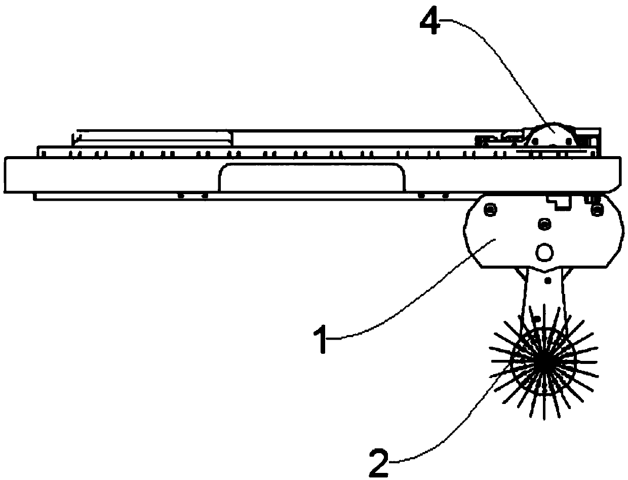 Shoe washing mechanism used for shoe washing machine and shoe washing machine