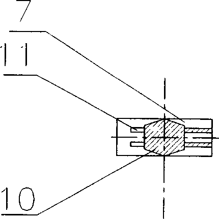 Reaction tower for stack gas desulfurization of dry type circulating fluid bed