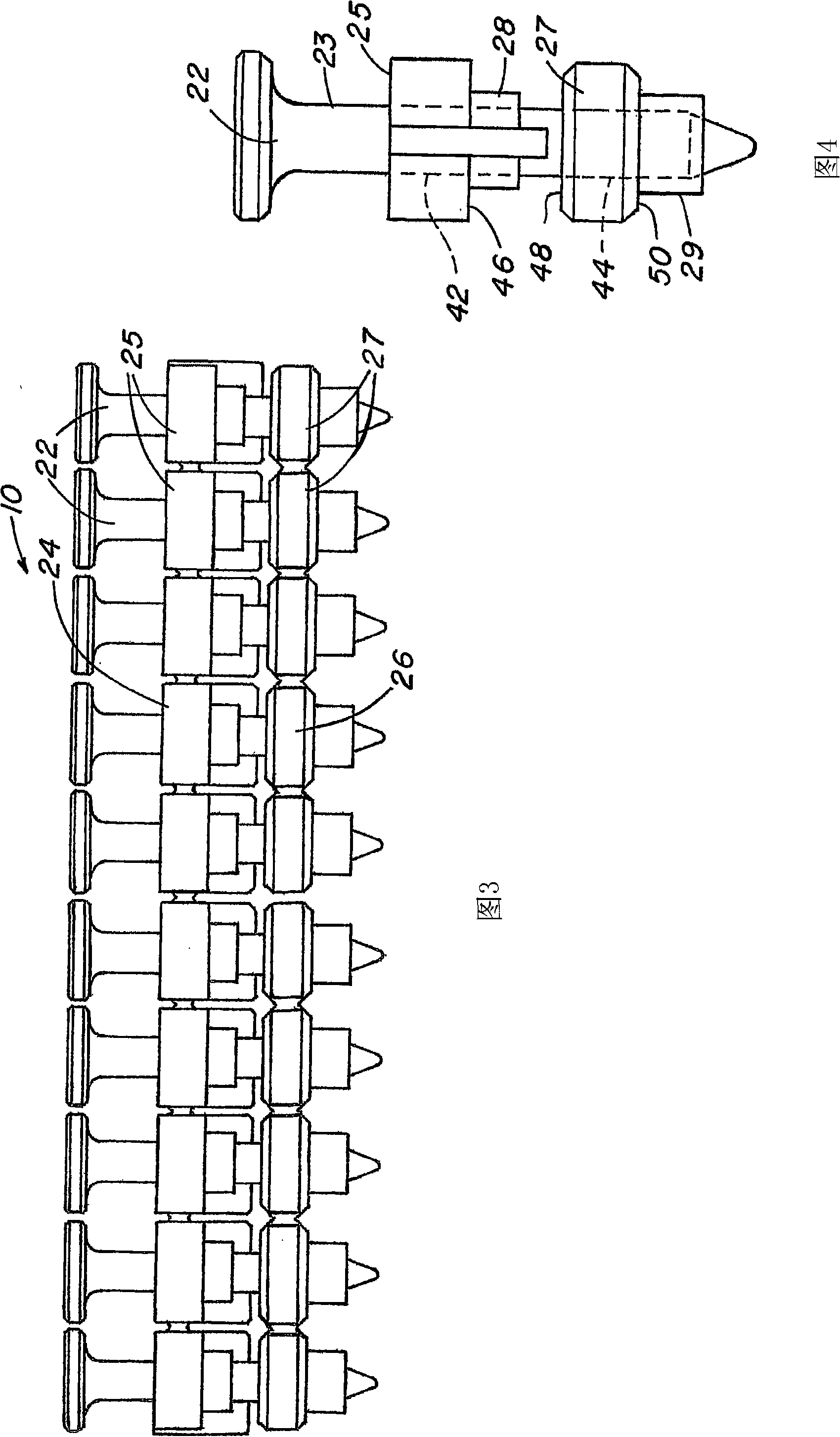 Carrier strip system and method for different diameter fasteners