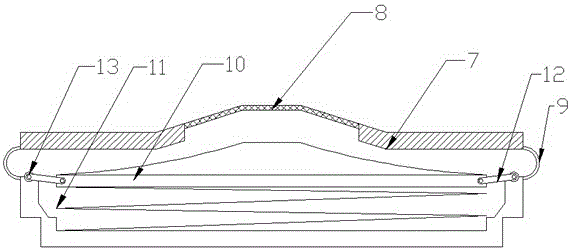 A fast-response rainproof and windproof distribution box