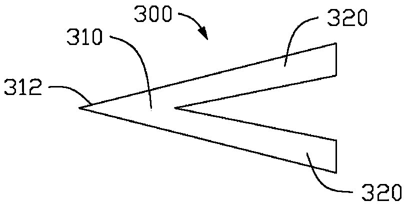 Test device for short circuit in battery and triggering method