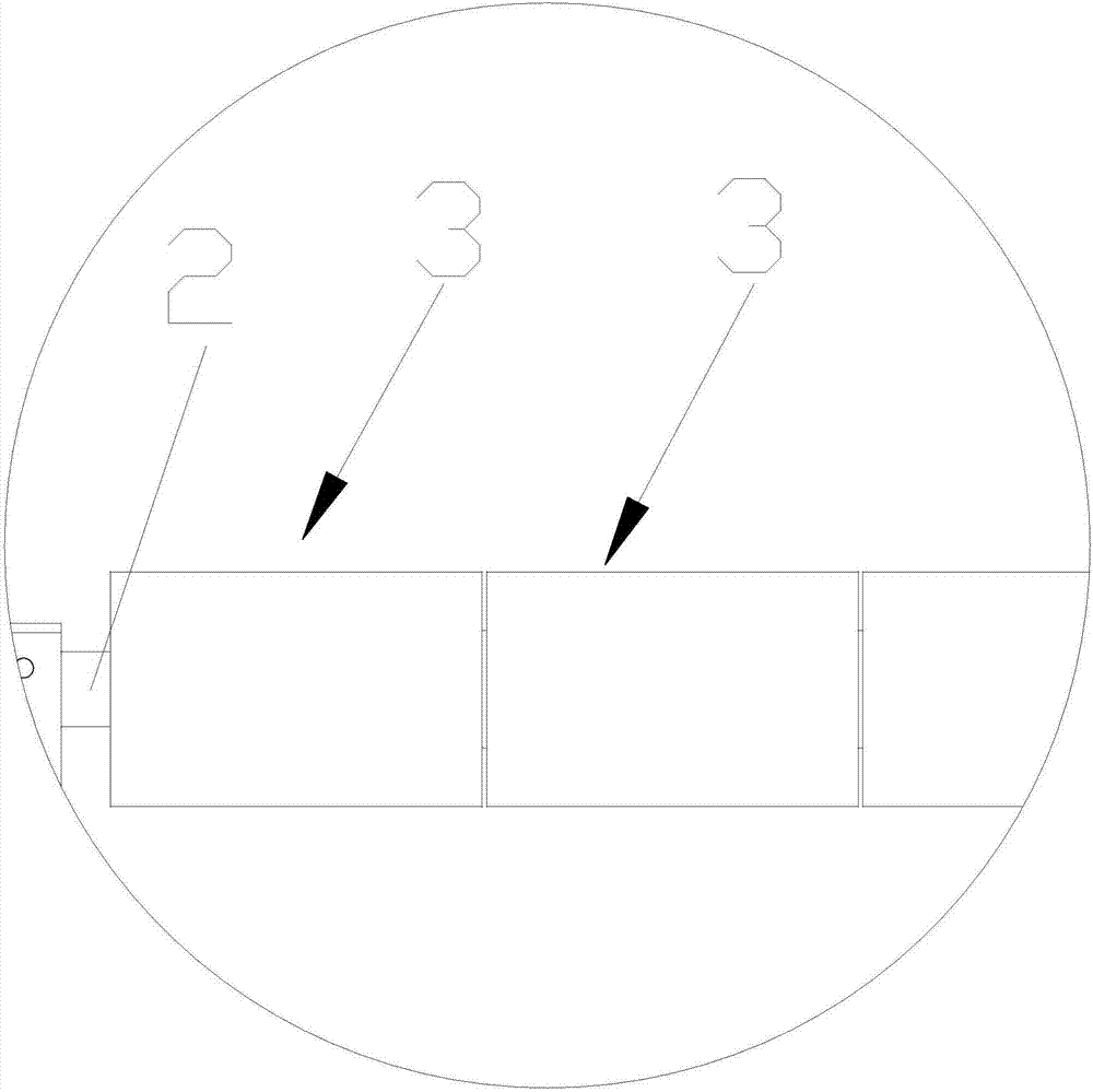 Variable-type roller structure for full-automatic cloth machine