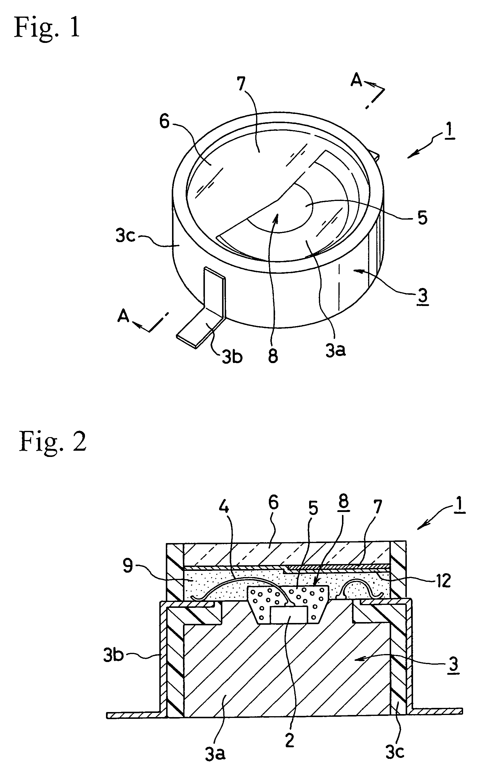 LED lamp for light source of a headlamp