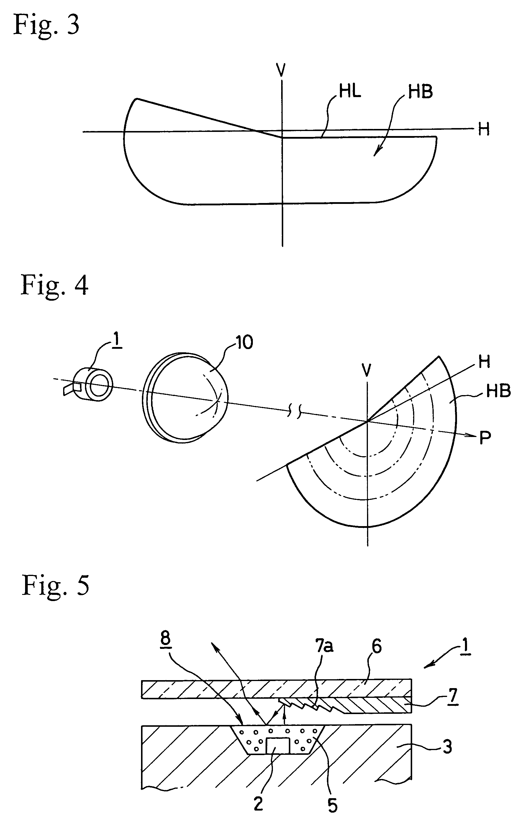 LED lamp for light source of a headlamp