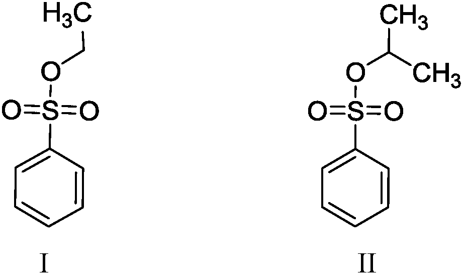 Method for separating and measuring bepotastine besilate and potential genotoxic impurities thereof with HPLC (High Performance Liquid Chromatography) method