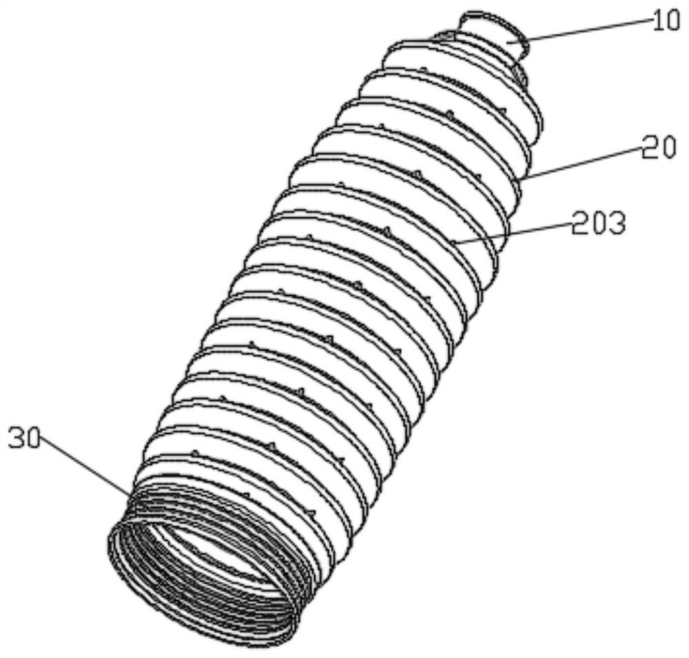 Compression-resistant steering protective cover