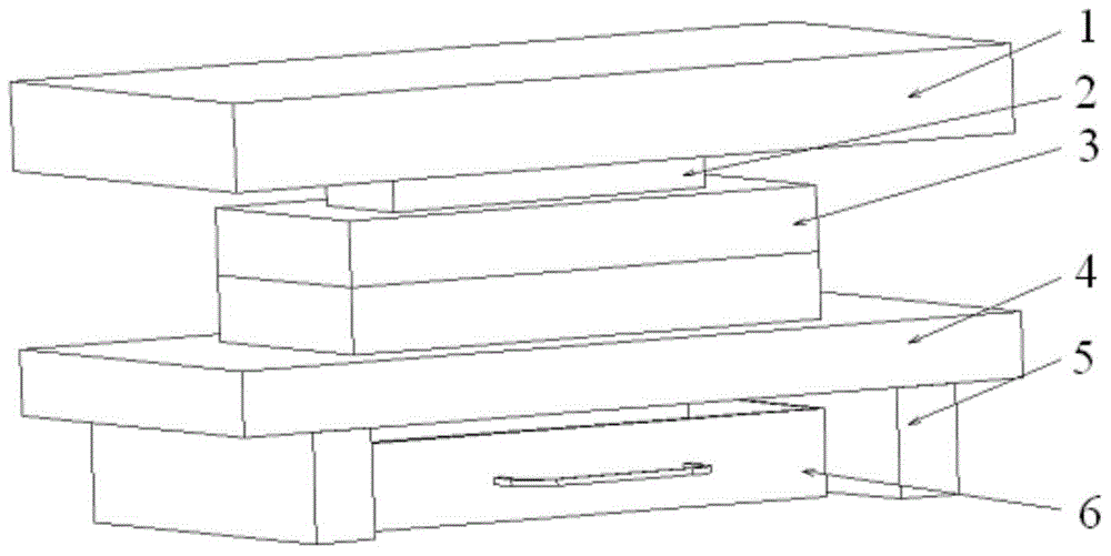 Material receiving device for stamping equipment and steel plate stamping die