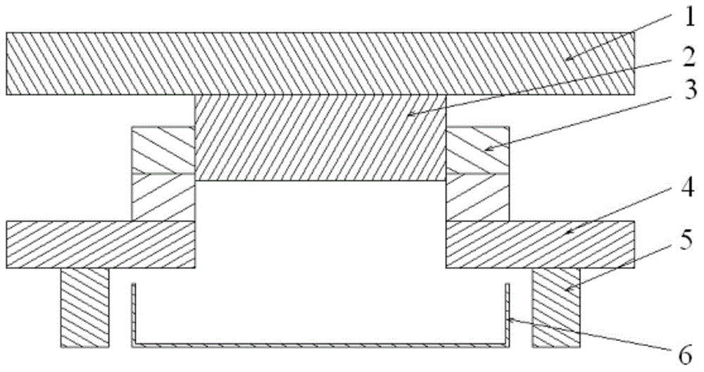 Material receiving device for stamping equipment and steel plate stamping die