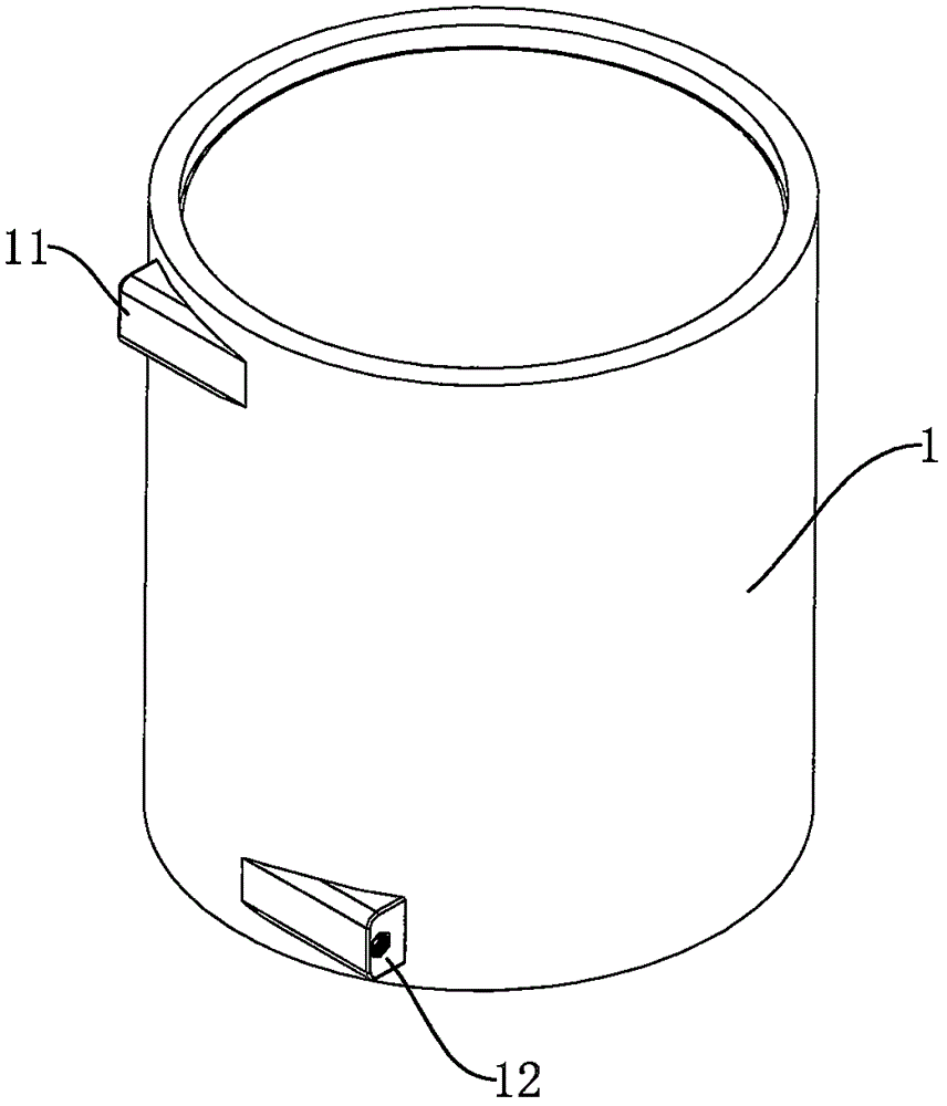 Water-cooling pipe, motor housing and manufacturing method thereof