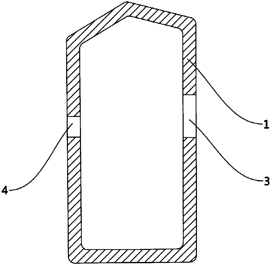 Engine air cylinder, two-stroke engine and control method for working circulation of two-stroke engine