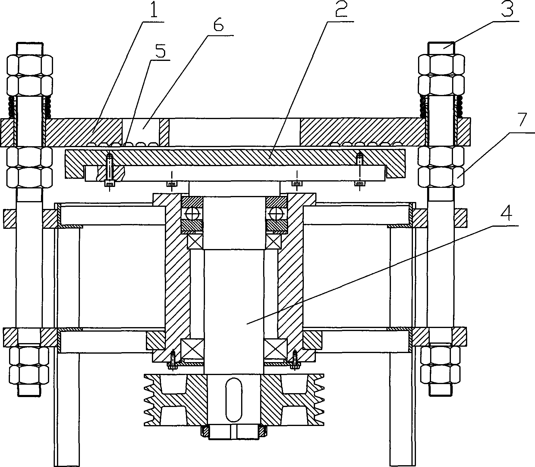 Machine tool for grinding glass drill