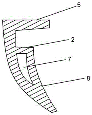 Toilet with functions of pressure conduction and force-combined replacement