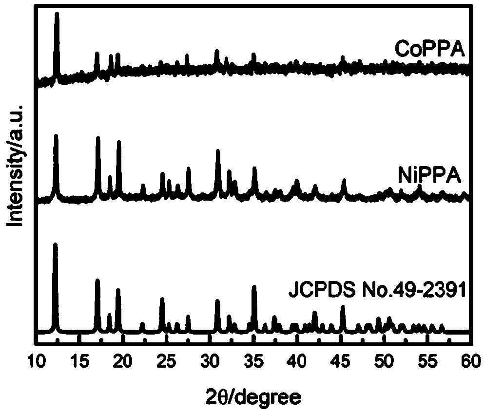 Phenyl phosphonate with photocatalytic activity as well as preparation method and application thereof