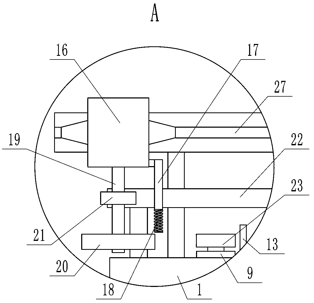 A surgical debridement and surgery integrated bed