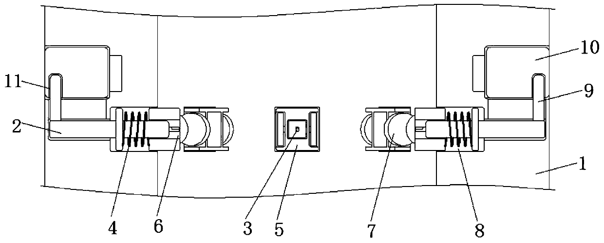 Stripping device for cable stripping machine capable of changing cutter extension length