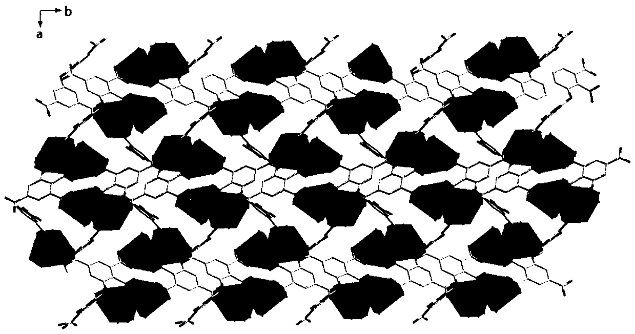 Cd-MOF complex as well as preparation method and application thereof