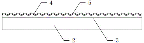 Stoving varnish writing board and preparing method for stoving varnish writing board