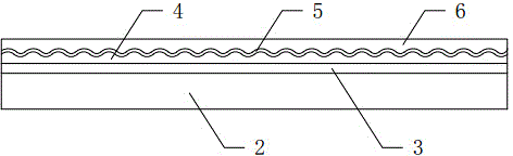 Stoving varnish writing board and preparing method for stoving varnish writing board