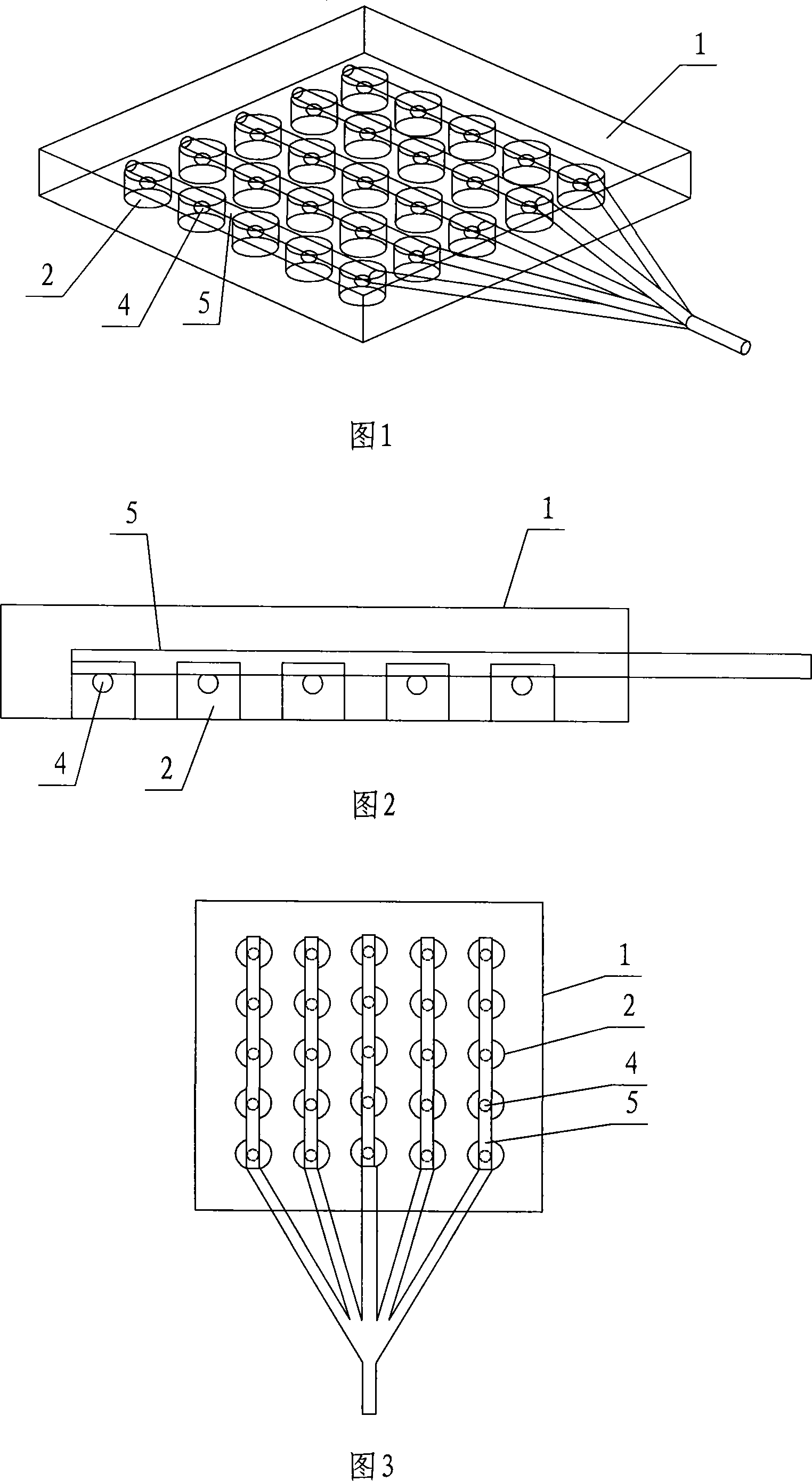 Adsorbing type hemostatic dressing plaster