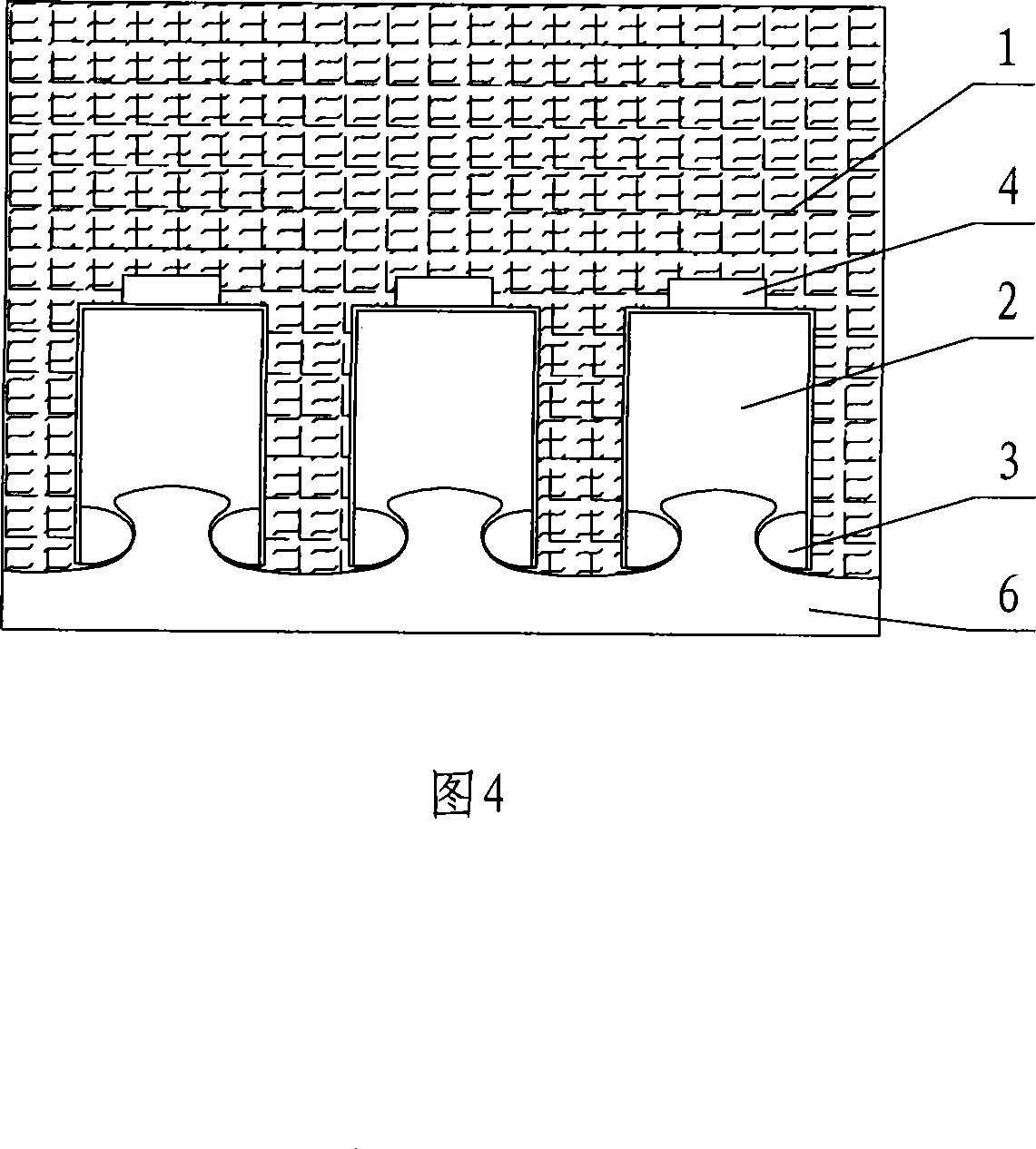 Adsorbing type hemostatic dressing plaster