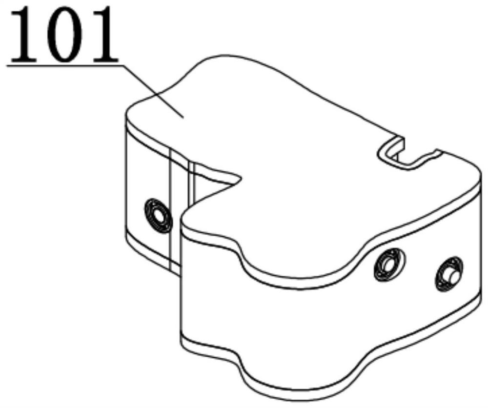 An emergency hemostasis device before gastric bleeding operation