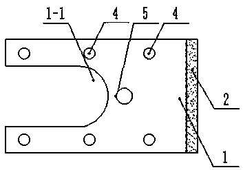 Cart used for carrying ball-shaped bollards