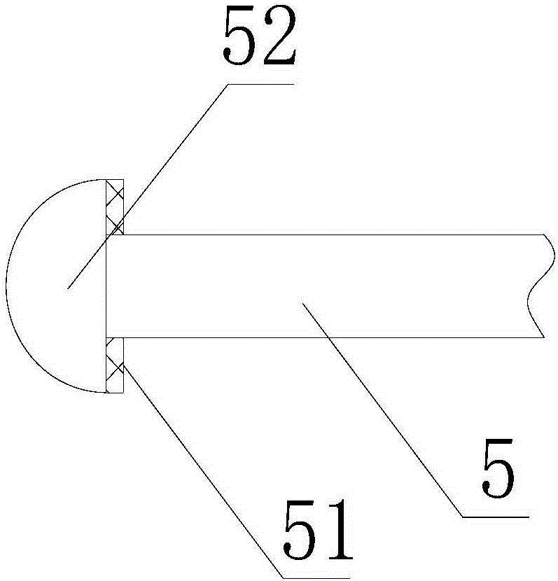 Pressing device for silicon rod clamp