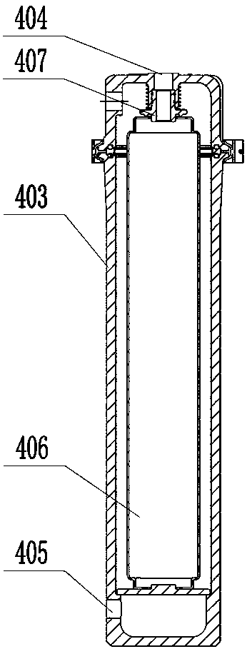 A portable seawater desalination water production equipment and process