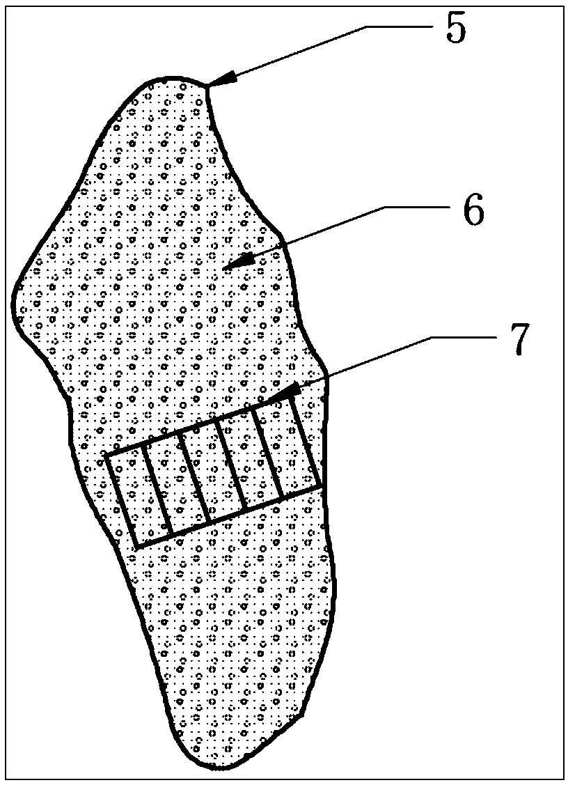 Method for predicting mine inflow based on dynamic change of permeability coefficient along with layered mining