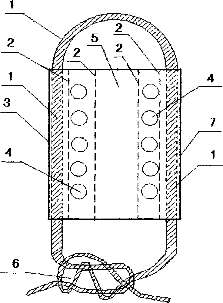 Half-soft state connecting method between copper alloy woven meshes for cage