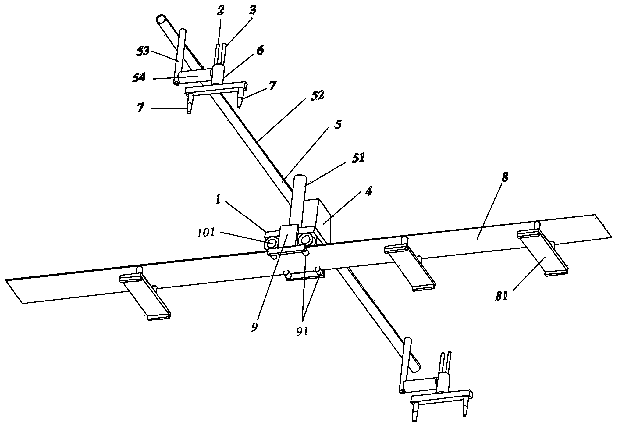 Hot-working back burning distortion corrector