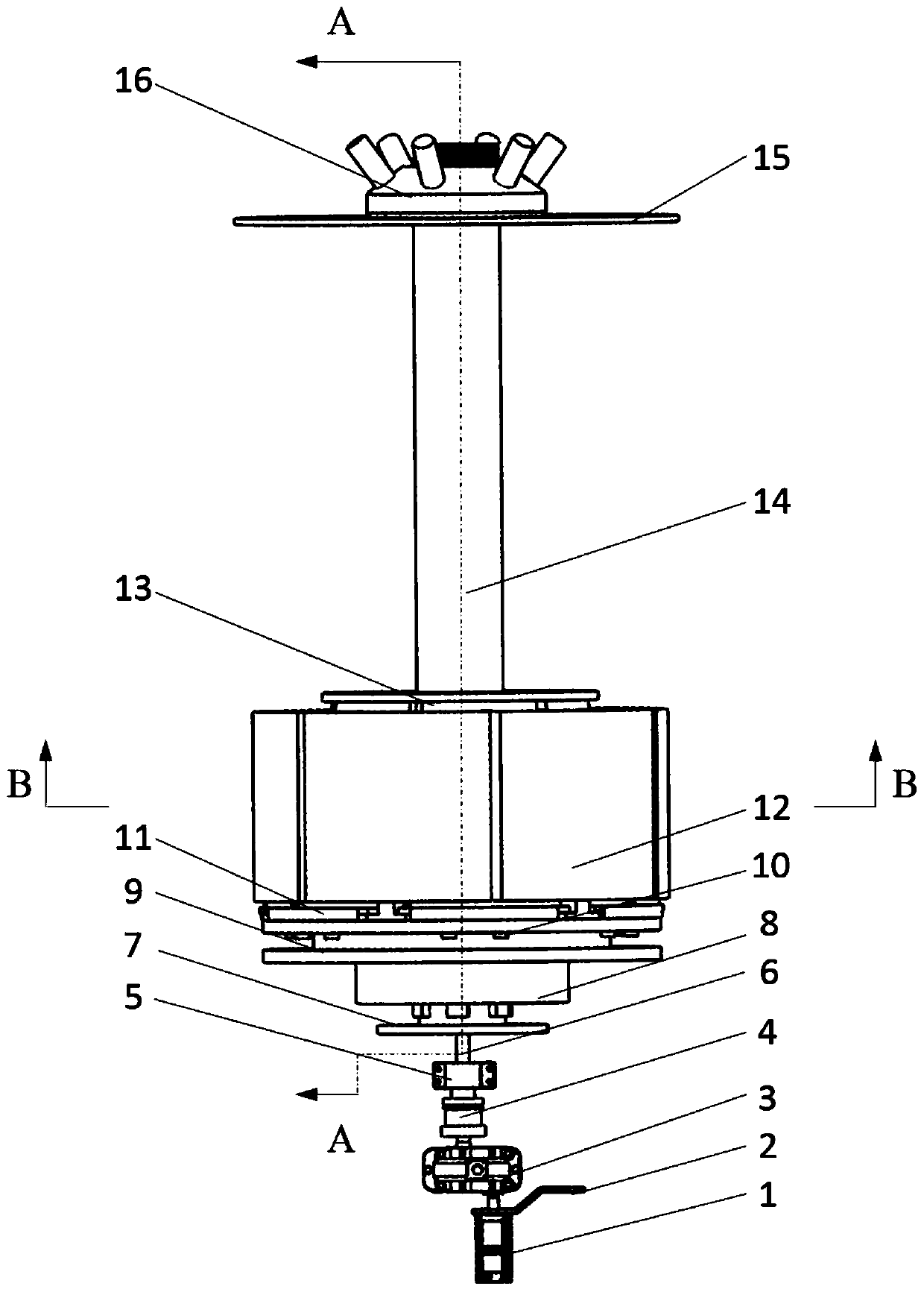 Thin-walled cylinder part automatic internal supporting clamp and clamping method