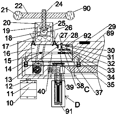 Street lamp cleaning device