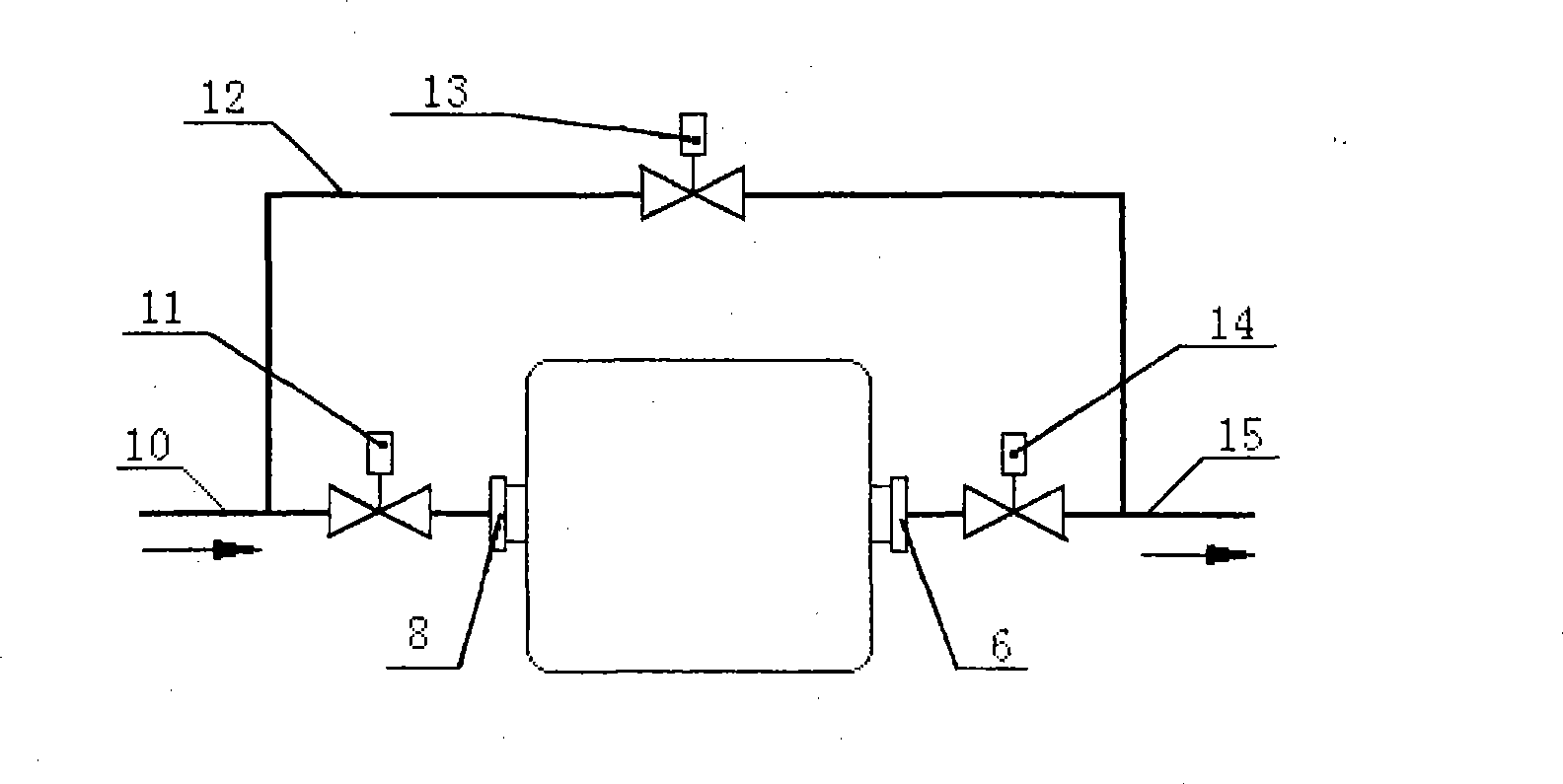 Ph automatic continuous detection device