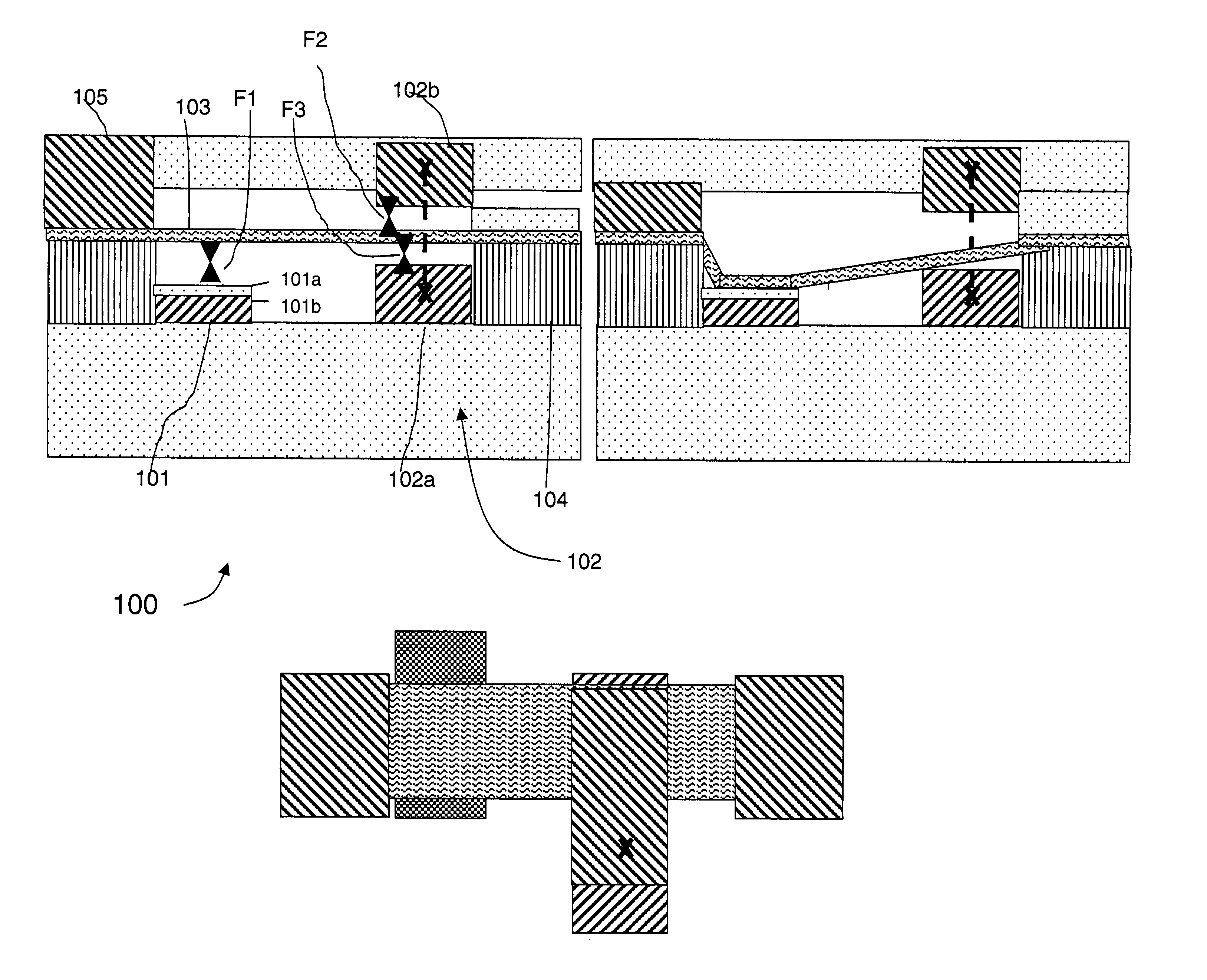 Nanotube-based switching elements