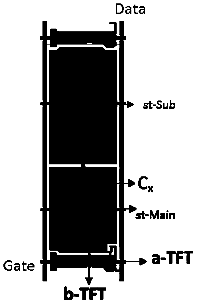 Pixel unit, pixel array and liquid crystal panel thereof